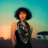 Foulard Blue -  - Amai