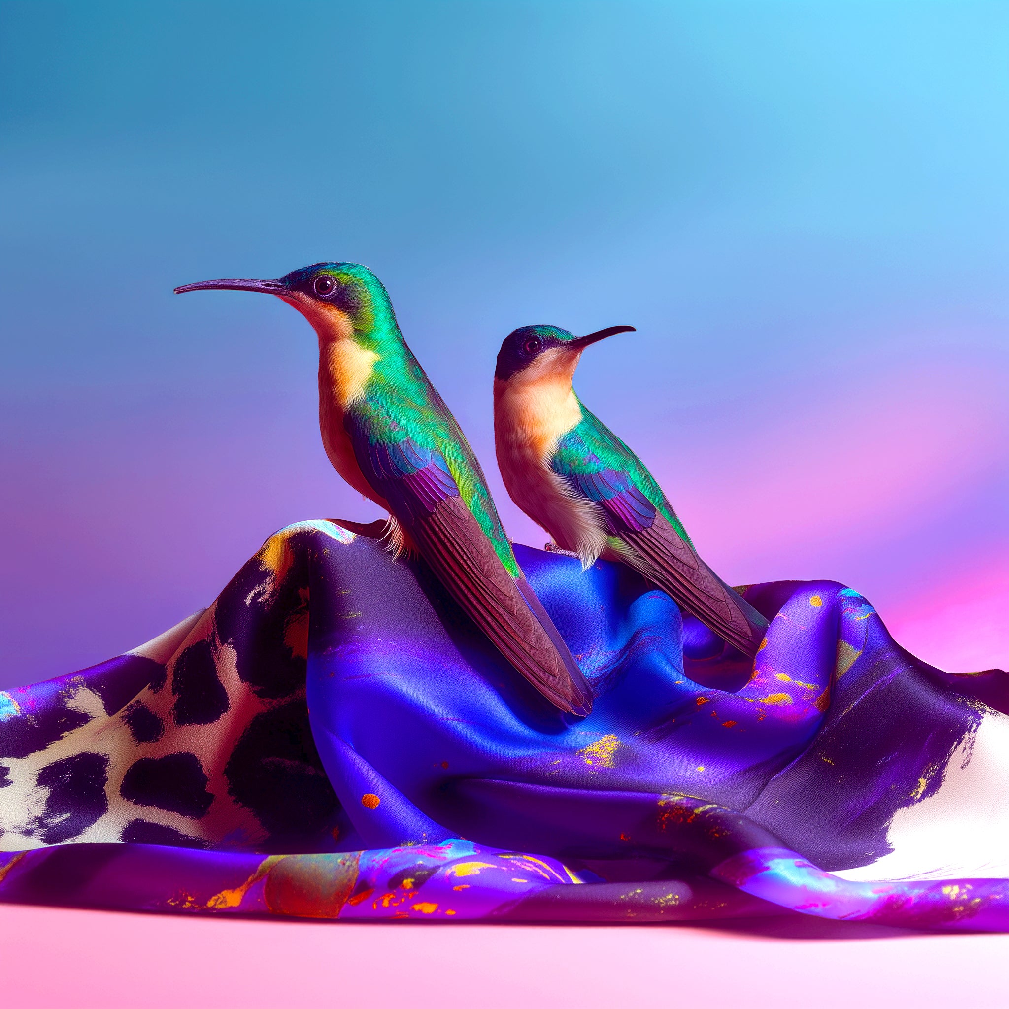 Foulard Indigo - Amai Foulard