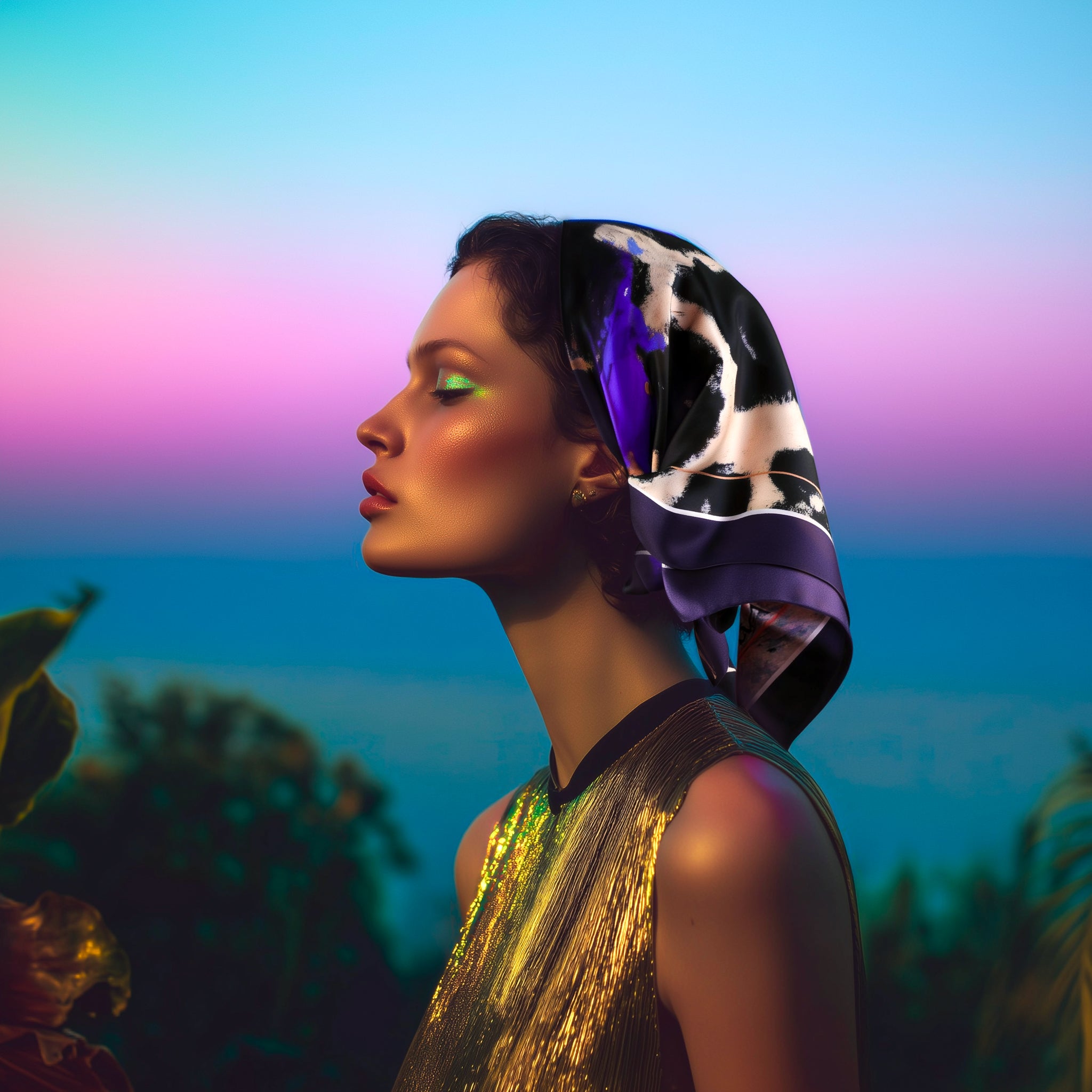 Foulard Indigo - Our collection - Amai