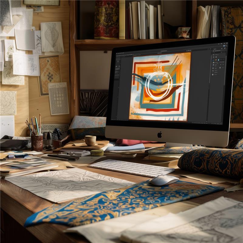 pattern finale generato dall'AI-AM.AI